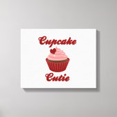 Cupcake Süsse Leinwanddruck (Vorderseite)