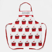 Cupcake Süßigkeiten Backwaren Küche Niedlich Schürze (Vorderseite)