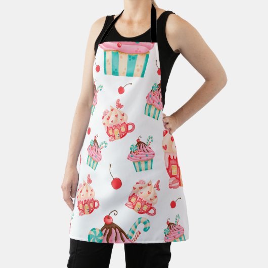 Cupcake Süßigkeiten feiern Party Schürze (InSitu)