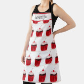 Cupcake Süßigkeiten Handgezogene Backwaren Niedlic Schürze (InSitu)