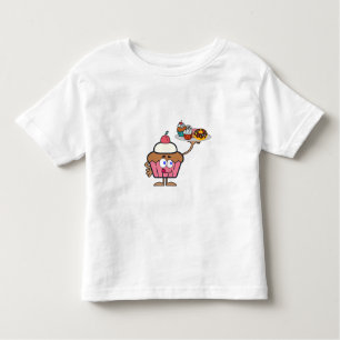 Cupcake Süßigkeiten Ihr Tag Kleinkind T-shirt