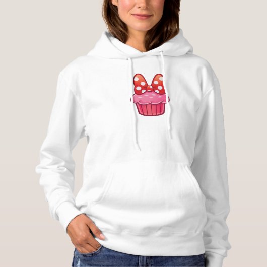 Cupcake-Sweatshirt Hoodie (Vorderseite)