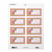 Cupcake Sweet Shoppe Labels (Vorne)