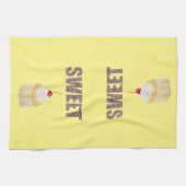 Cupcake Sweet Sprinkles Küchentuch (Horizontal)