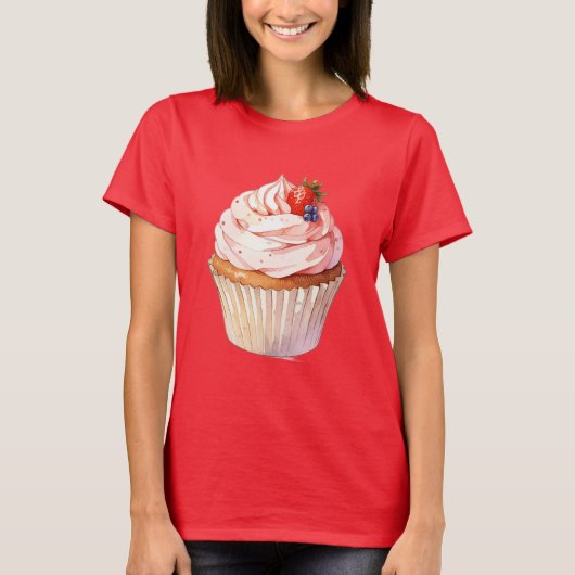 Cupcake  T-Shirt (Vorderseite)