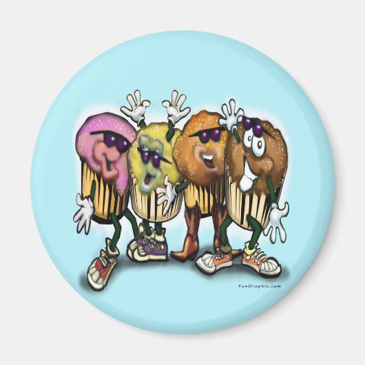 CupCake Tance Magnet (Vorne)