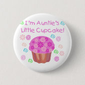 Cupcake Tante Button (Vorderseite)
