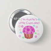 Cupcake Tante Button (Vorne & Hinten)