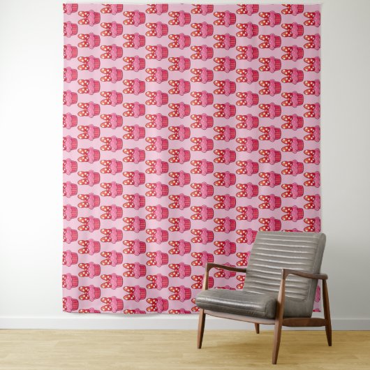 Cupcake Tapestry Wandteppich (Beispiel)