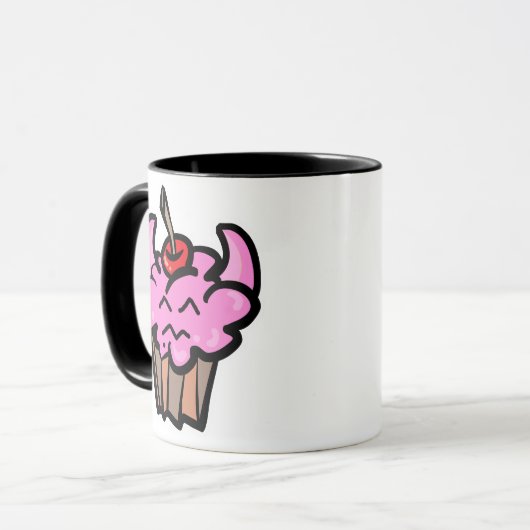 Cupcake Tasse (Vorderseite Links)