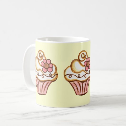 Cupcake Tasse (Vorderseite Links)