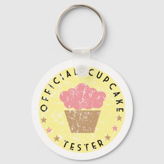 Cupcake Tester Schlüsselanhänger (Vorderseite)