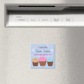 Cupcake-Testesser Magnet (In Situ (Geschirrspüler))