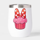 Cupcake Thermal Wine Tumbler (Rückseite)