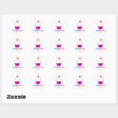 Cupcake Topper Stickers (Blatt)