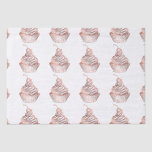 Cupcake-Torten & Süßigkeiten Home-Bäckerei Rustika Seidenpapier