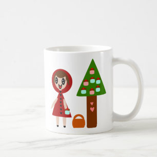 Cupcake Tree und Mädchen Kaffeetasse