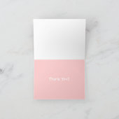 Cupcake Trio Dankeskarte (Innenseite)