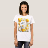 Cupcake und Ballon T-Shirt (Vorne ganz)