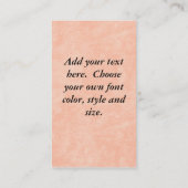 Cupcake und Business Cards mit Viktorianischen Leh Visitenkarte (Rückseite)