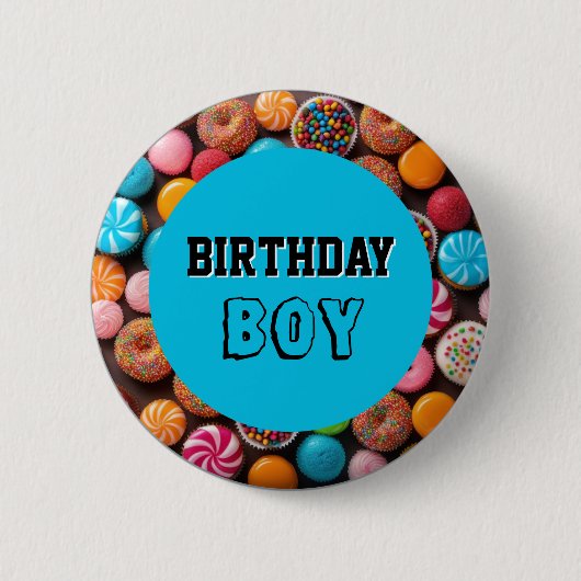 Cupcake und Candy Button (Vorderseite)