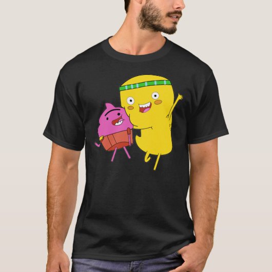 Cupcake und Dino Essential T - Shirt (Vorderseite)