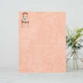 Cupcake und Stuhl Vintage Stationierung (Stehend Vorderseite)