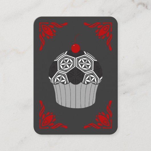 Cupcake Visitenkarte (Vorderseite)