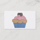 Cupcake Visitenkarte (Rückseite)