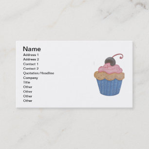 Cupcake Visitenkarte