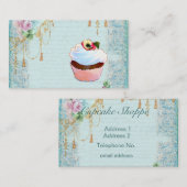 Cupcake-Visitenkarten Visitenkarte (Vorne/Hinten)