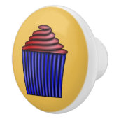 Cupcake von Kenneth Yoncich Keramikknauf (Rechts)