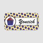 Cupcake von Kenneth Yoncich Namensschild (Vorderseite)