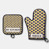 Cupcake von Kenneth Yoncich Ofenhandschuh & Topflappen-Set (Vorderseite)