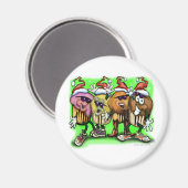 CupCake Weihnachten Magnet (Vorderseite/Rückseite)