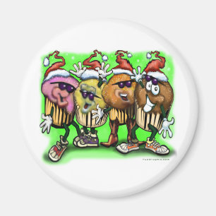 CupCake Weihnachten Magnet