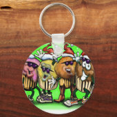 CupCake Weihnachten Schlüsselanhänger (Vorderseite)