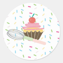 Cupcake Whisk Logo Sprinklen belohnen