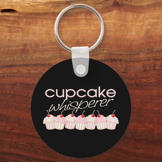 Cupcake Whisperer Schlüsselanhänger (Vorderseite)