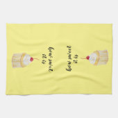 Cupcake wie süß es ist Küchentuch (Horizontal)