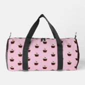 Cupcake with Cherry On Top Pattern Duffle Bag (Rückseite)