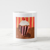 Cupcake with Vanilla Frosting Jumbo-Tasse (Vorderseite)