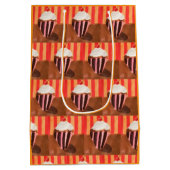 Cupcake with Vanilla Frosting Mittlere Geschenktüte (Rückseite)