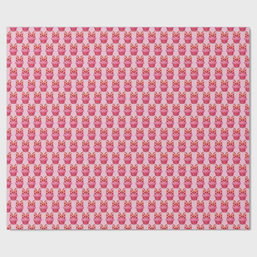 Cupcake Wrapping Paper Geschenkpapier (Flach)