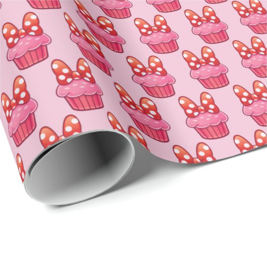 Cupcake Wrapping Paper Geschenkpapier (Rolleneckpunkt)