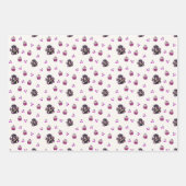 Cupcake Wrapping Paper Set Geschenkpapier Set (Vorderseite 2)