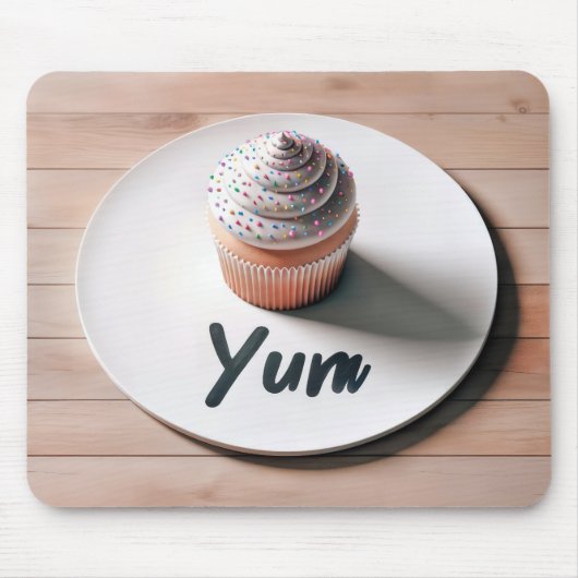 Cupcake Yum Mousepad (Vorne)