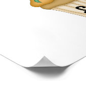 Cupcake Yum Poster (Ecke)