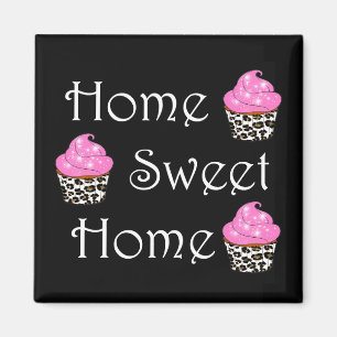 Cupcake "Zuhause Sweet Zuhause" Magnet