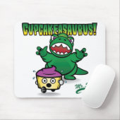 Cupcakeasaurus! Mousepad (Mit Mouse)